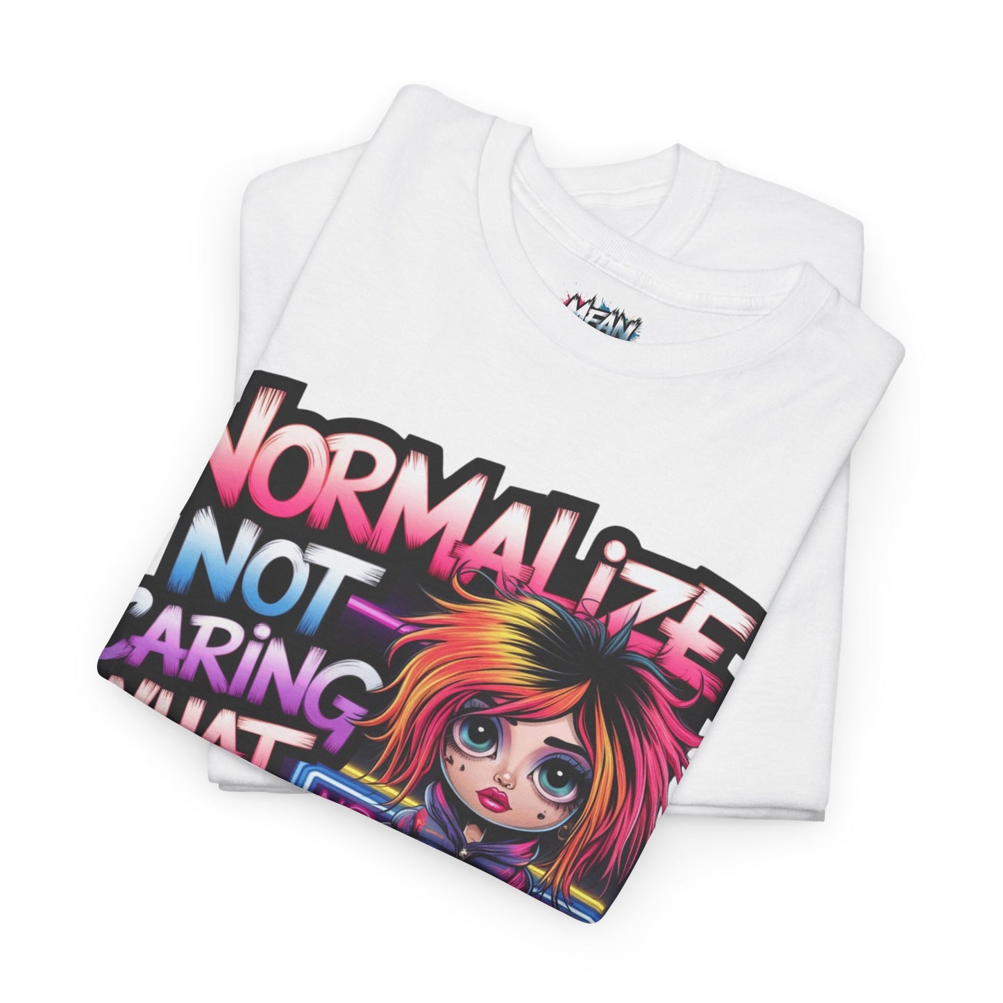 Normalize Not Caring Tee