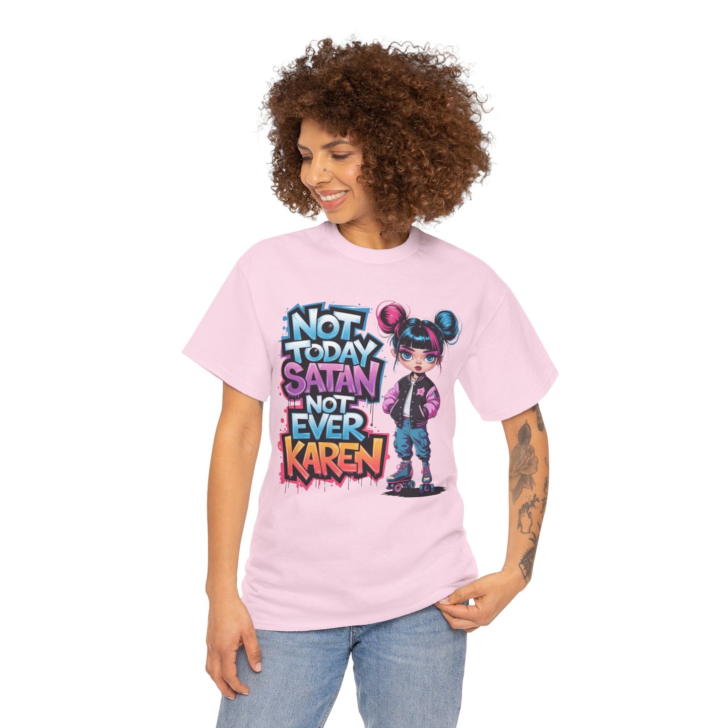 Not Today Satan Tee