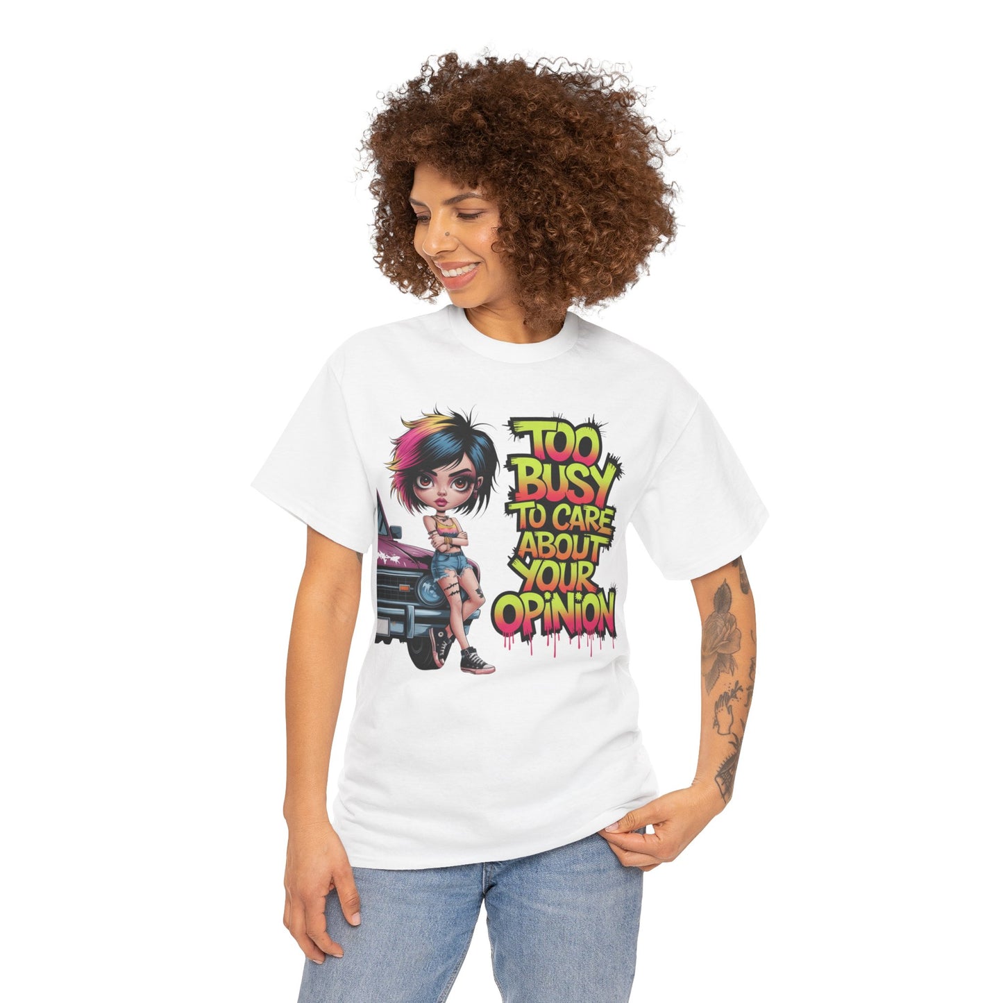 Too Busy To Care Tee