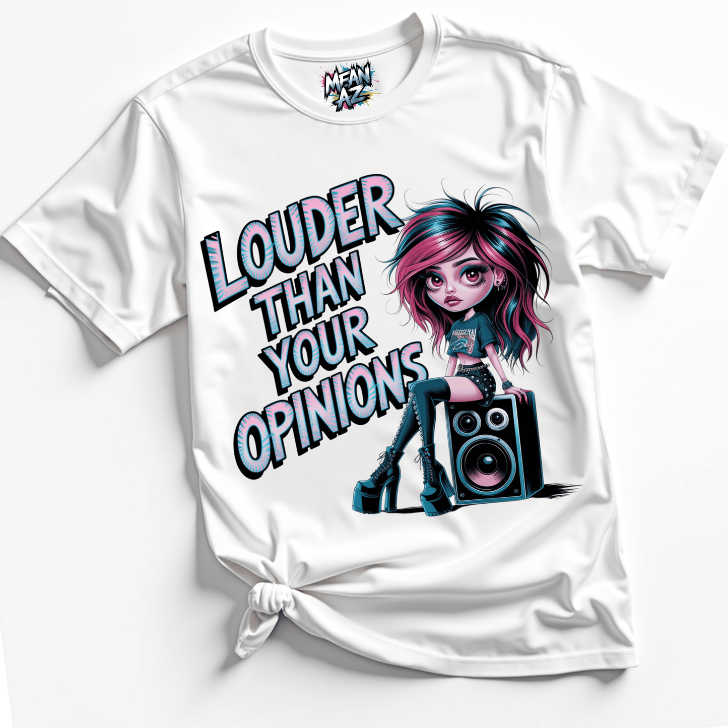 Louder Than Opinions Tee