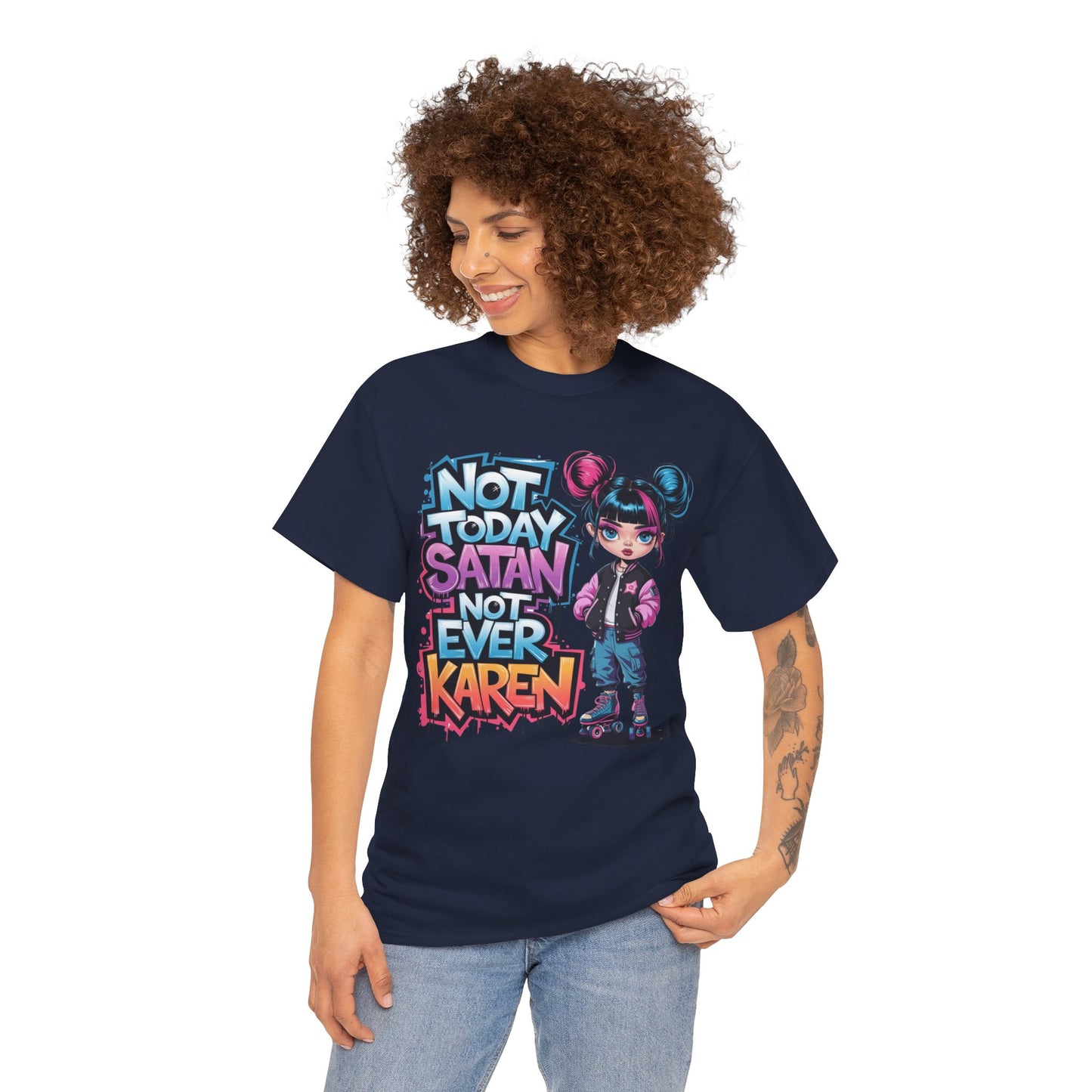Not Today Satan Tee