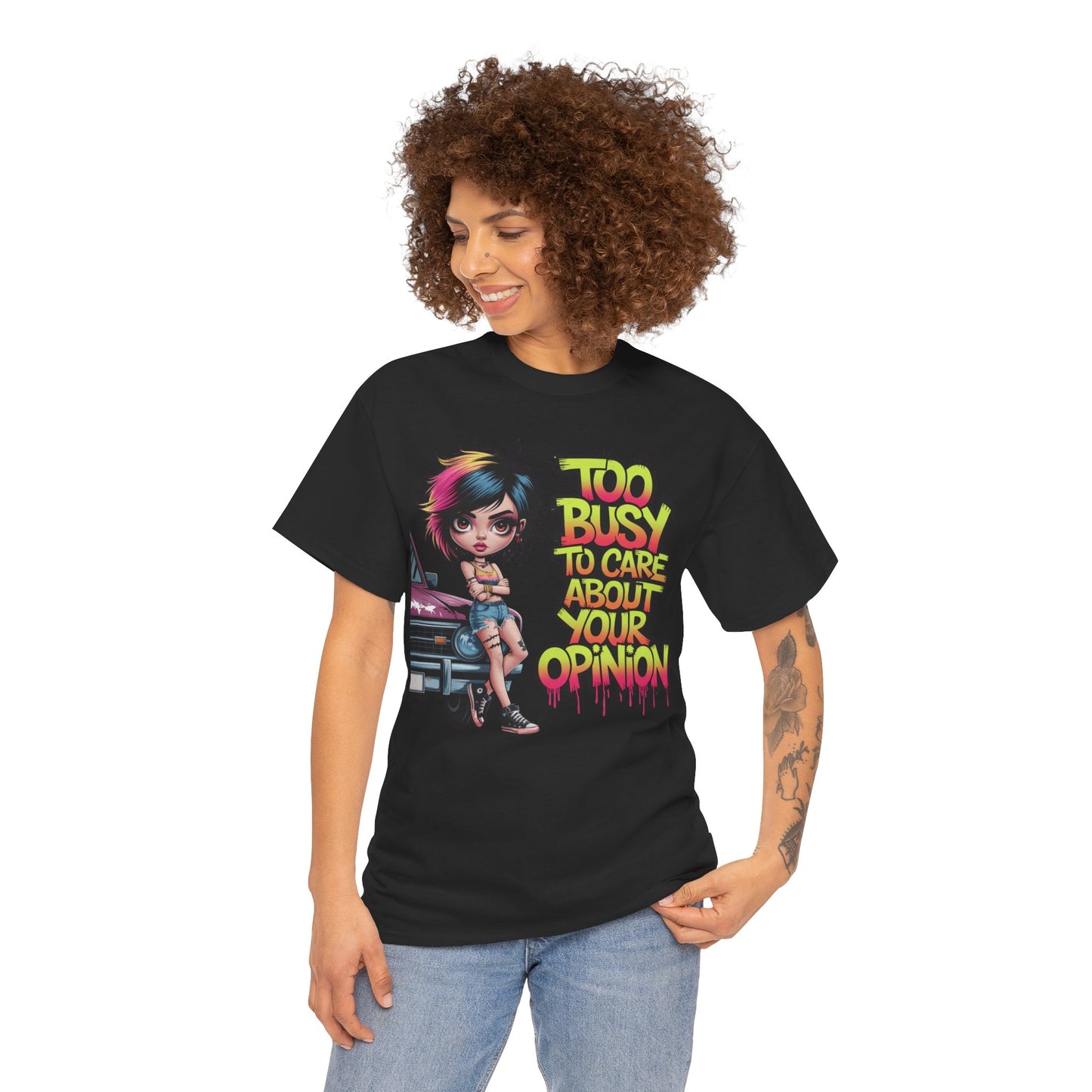 Too Busy To Care Tee