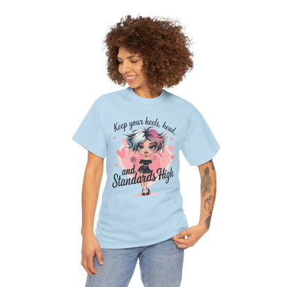 Keep Head Heels High Tee