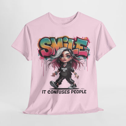 Smile It Confuses People Tee