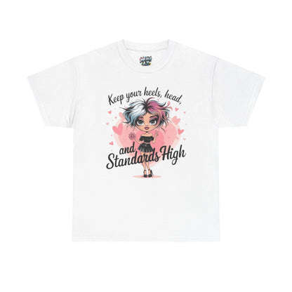 Keep Head Heels High Tee