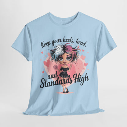 Keep Head Heels High Tee