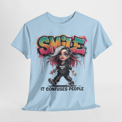 Smile It Confuses People Tee