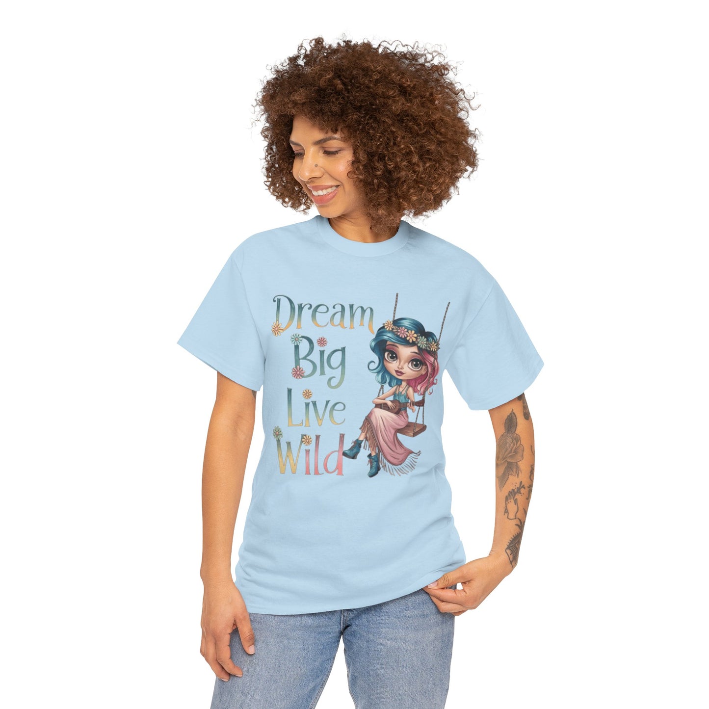 Dream Big Live Wild Boho Tee