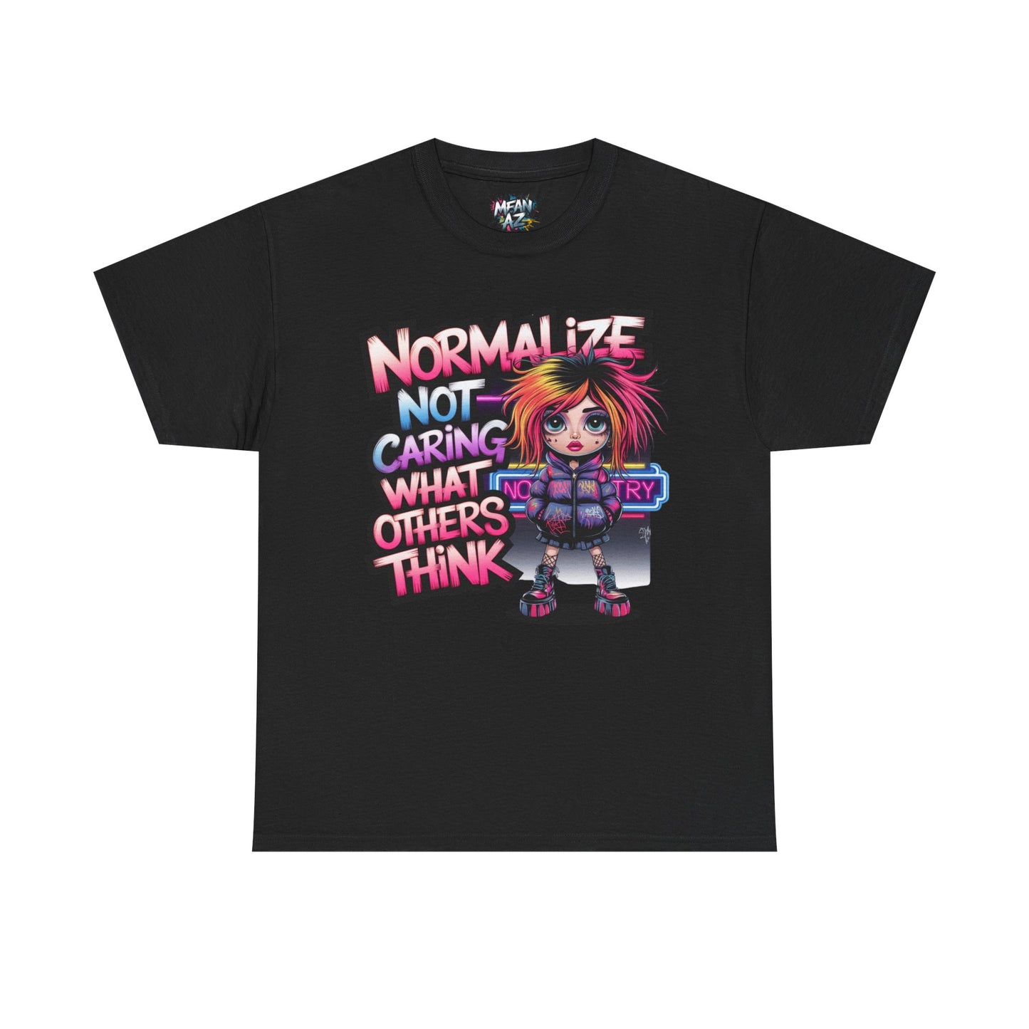 Normalize Not Caring Tee