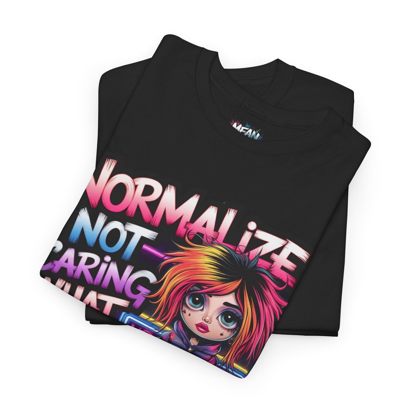 Normalize Not Caring Tee