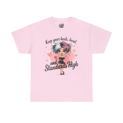 Keep Head Heels High Tee