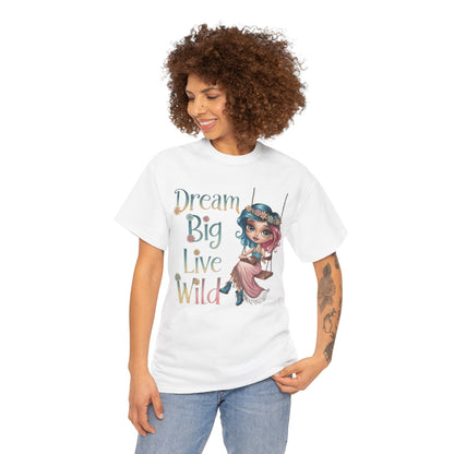 Dream Big Live Wild Boho Tee