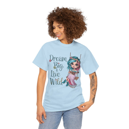 Boho Dream Big Live Wild Tee