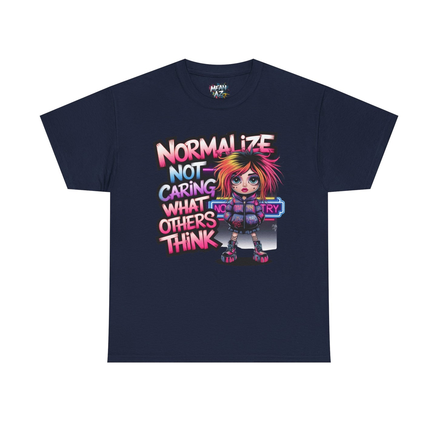 Normalize Not Caring Tee