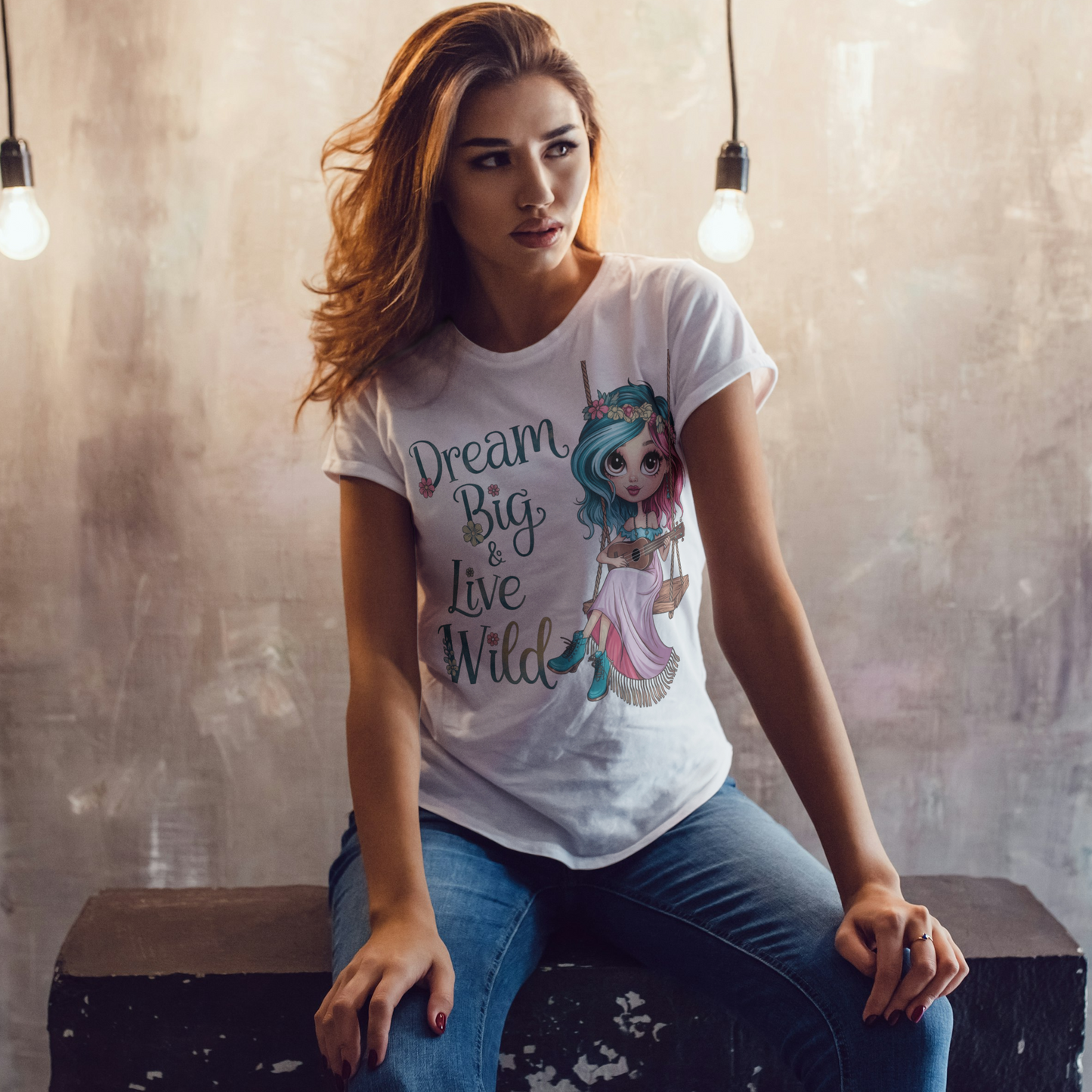 Dream Big Live Wild Boho Tee