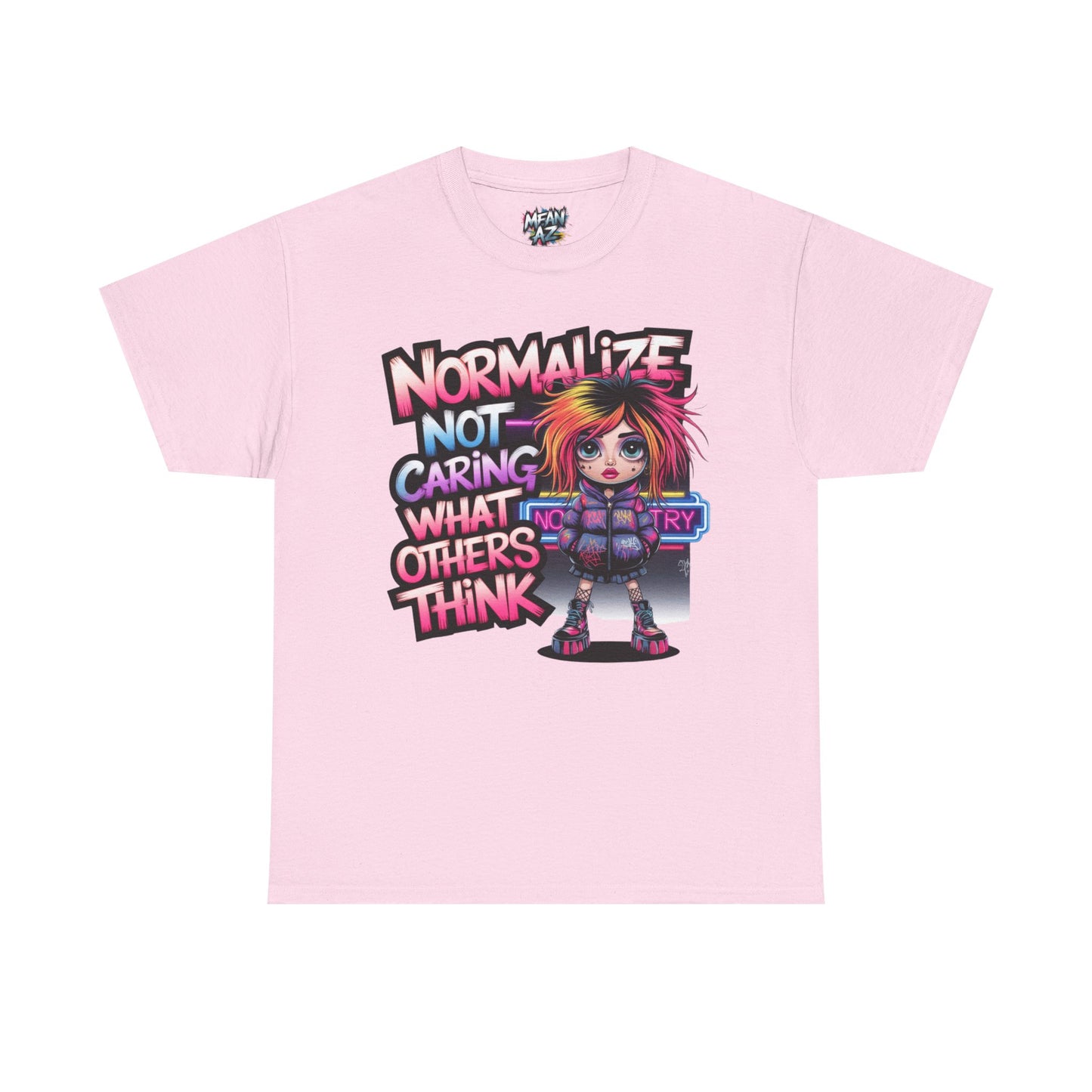 Normalize Not Caring Tee