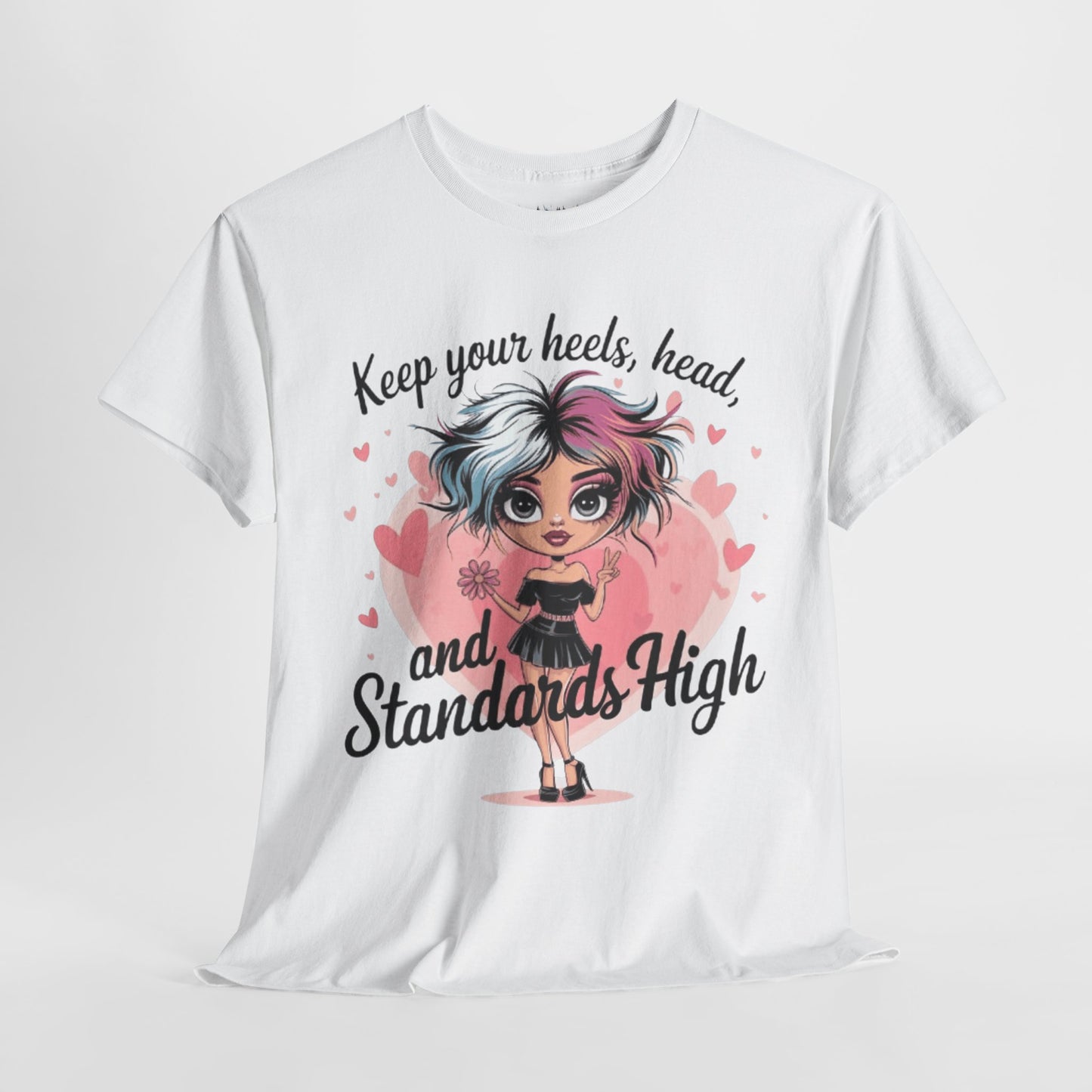 Keep Head Heels High Tee