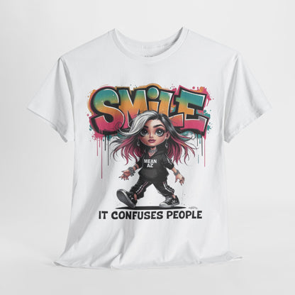 Smile It Confuses People Tee