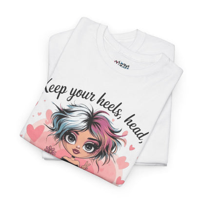 Keep Head Heels High Tee