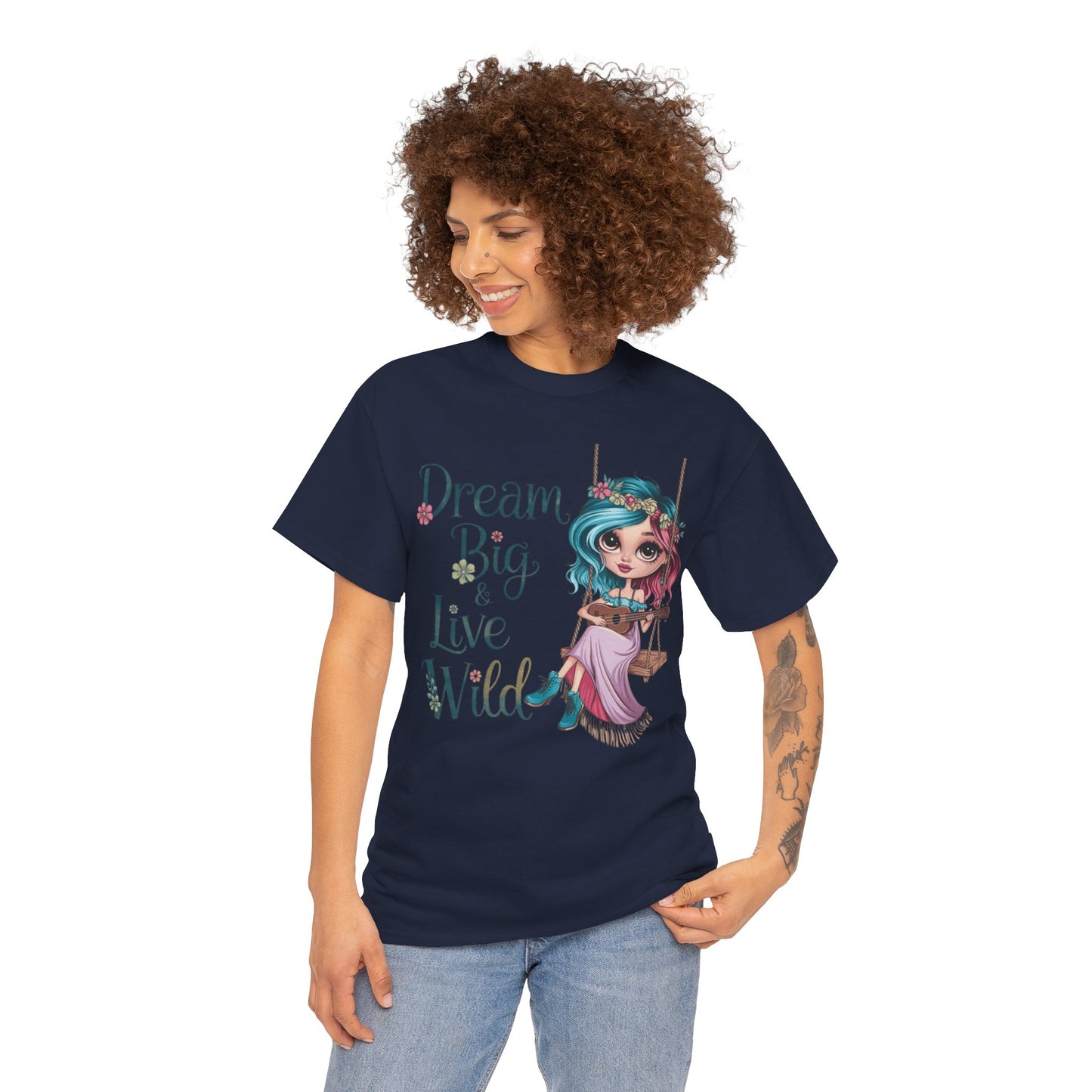 Boho Dream Big Live Wild Tee