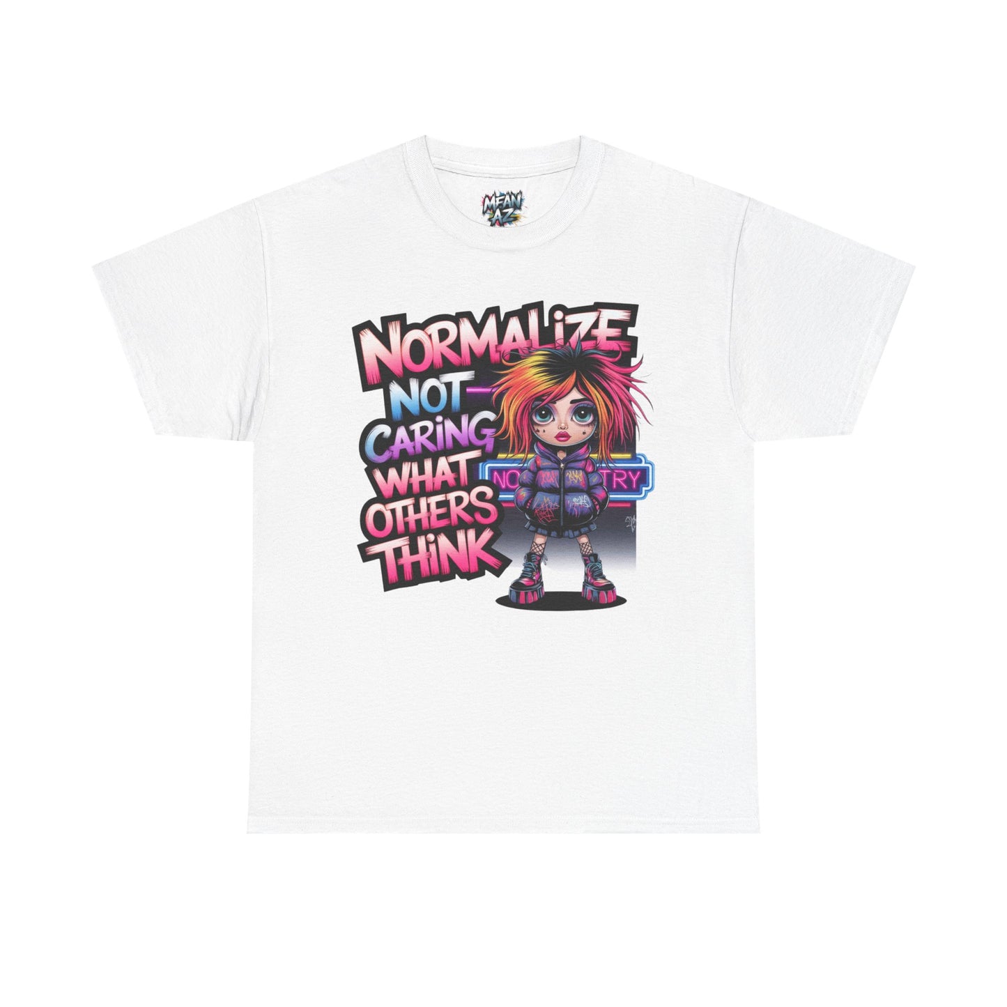 Normalize Not Caring Tee