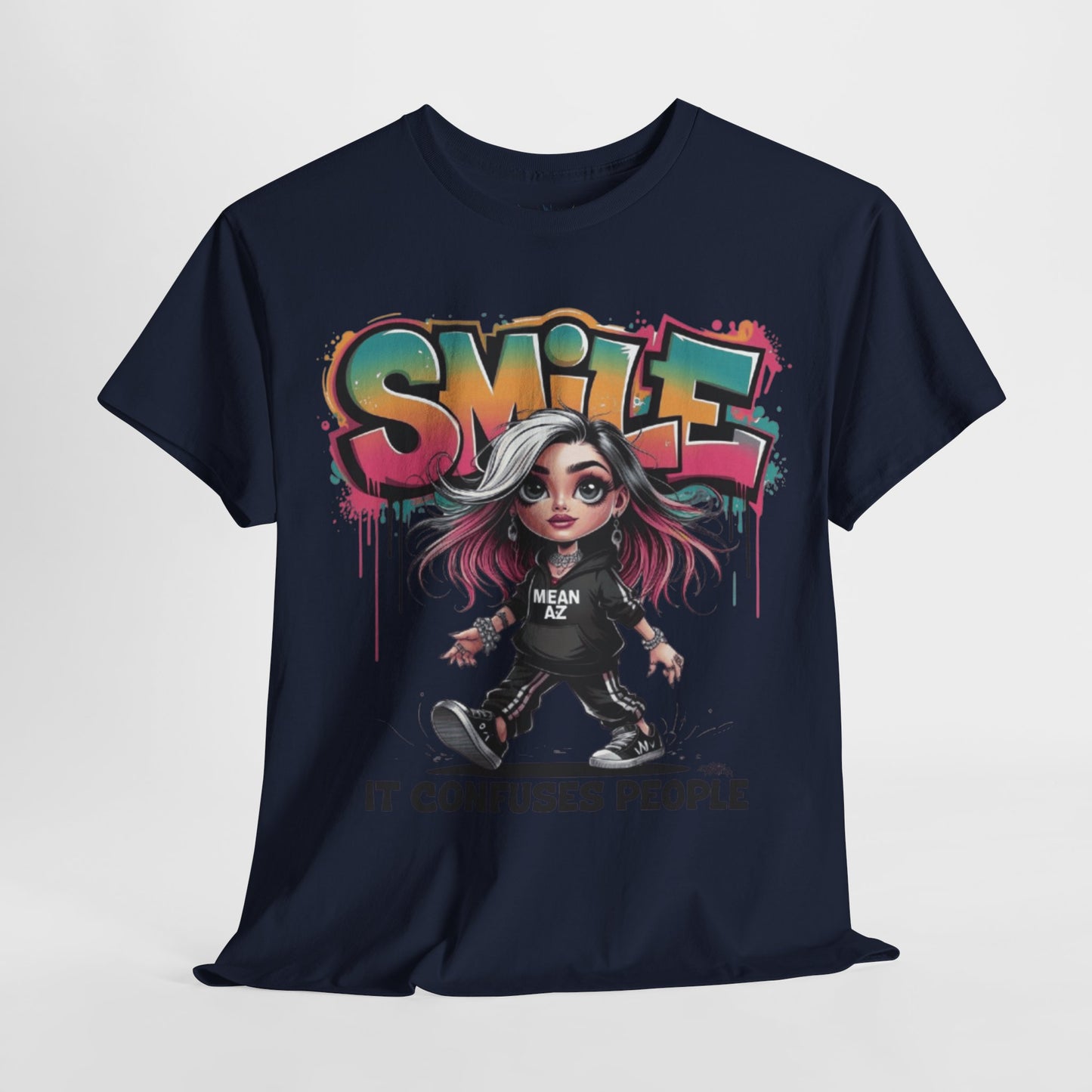 Smile It Confuses People Tee