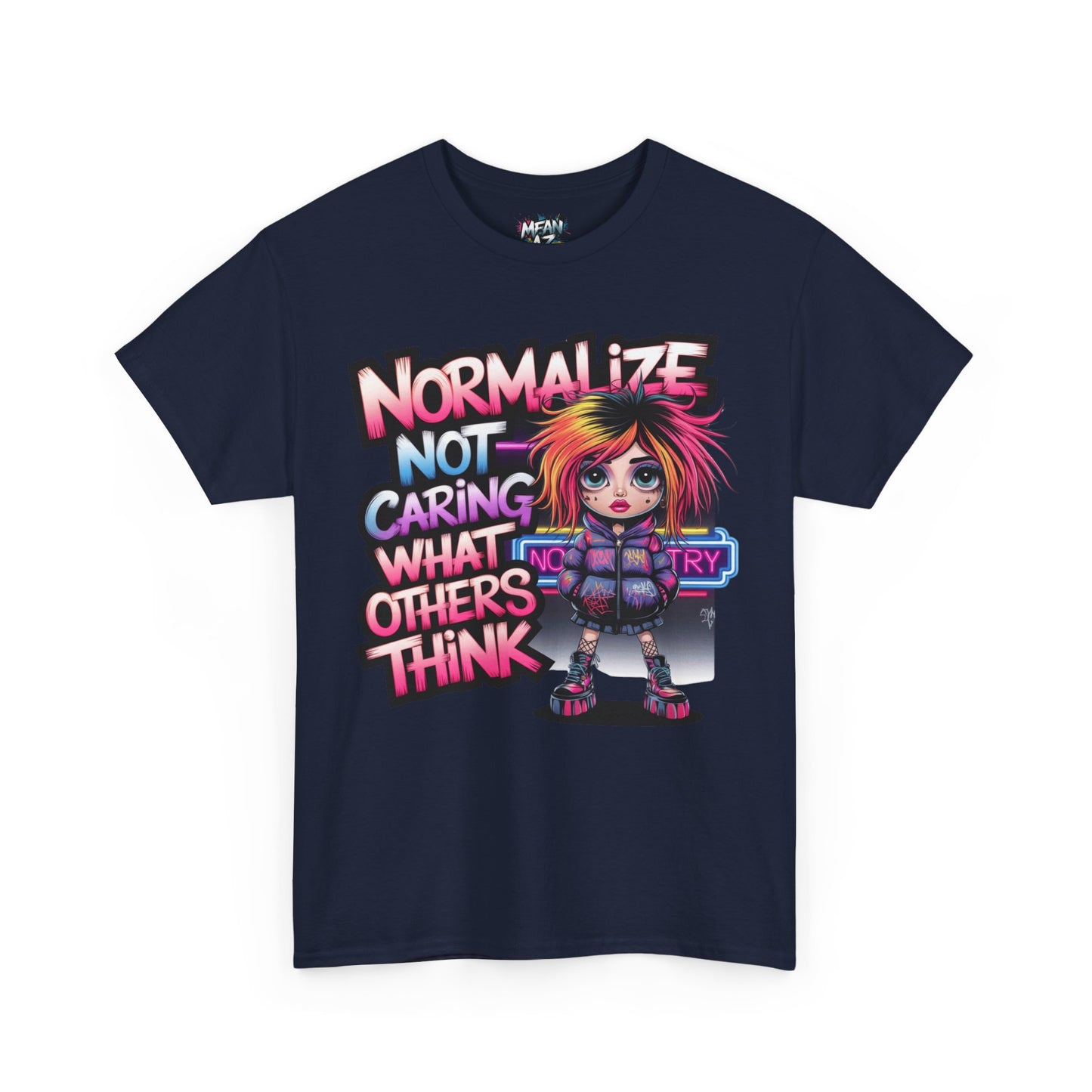 Normalize Not Caring Tee