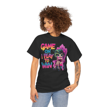 Game On I Play To Win Tee