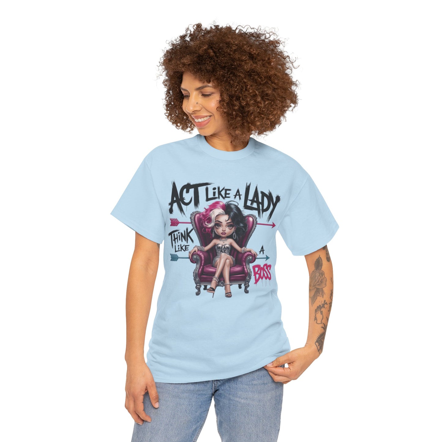 Act Like A Lady Attitude Tee