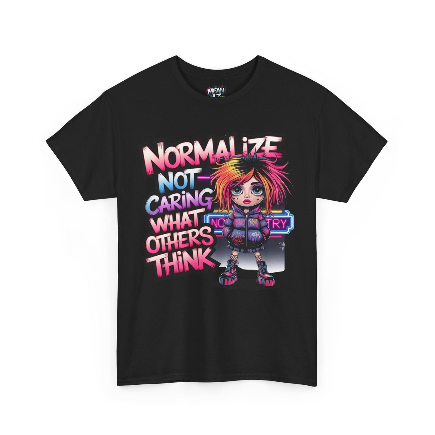 Normalize Not Caring Tee